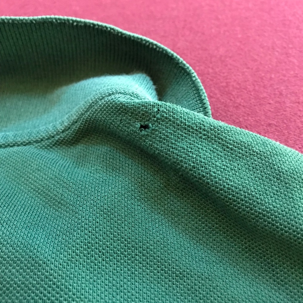 Vintage green Lacoste polo - Picture 5 of 8